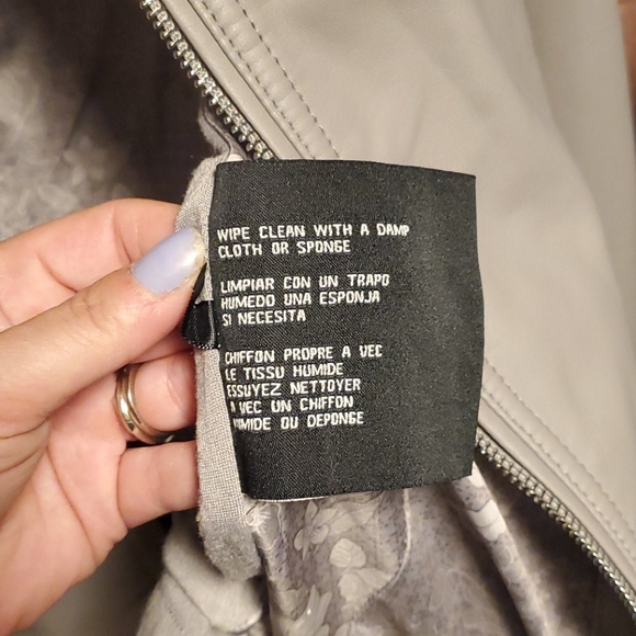 Guess Faux Leather Jacket - Picture 9 of 9